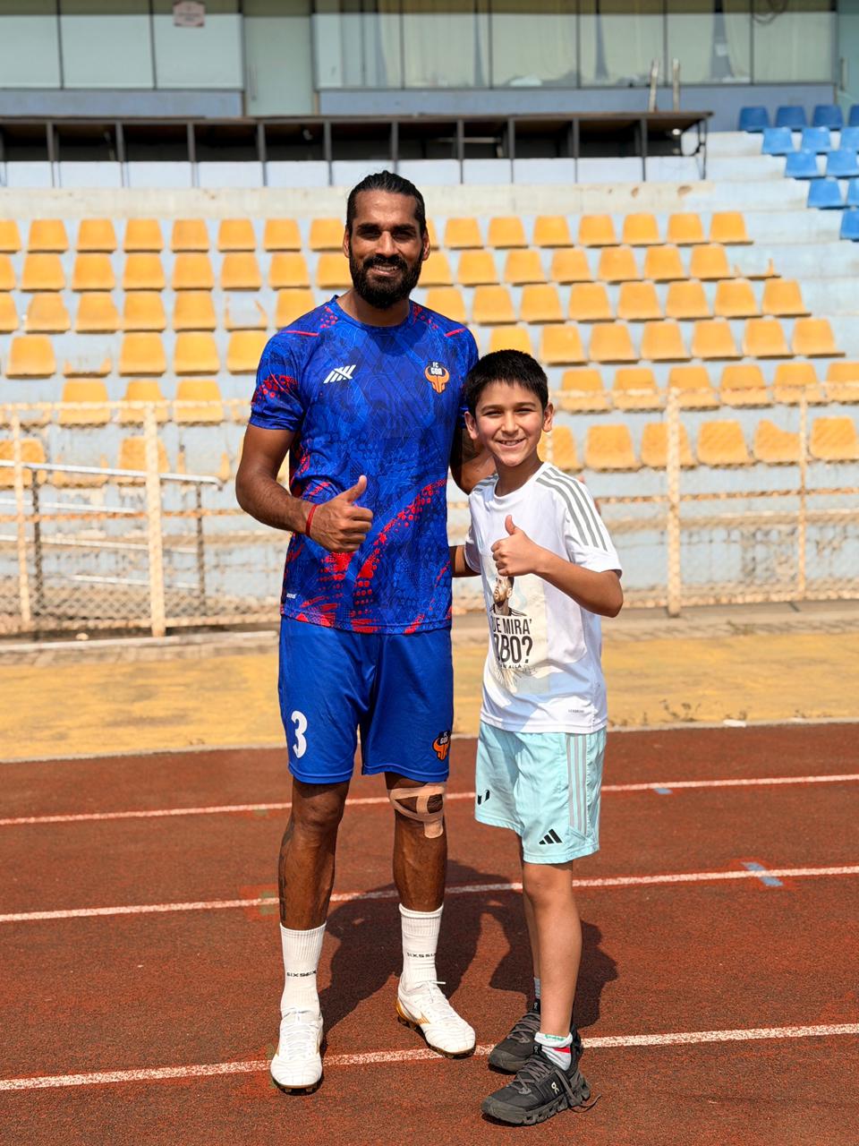 Harsh with Sandesh Jhingan update image